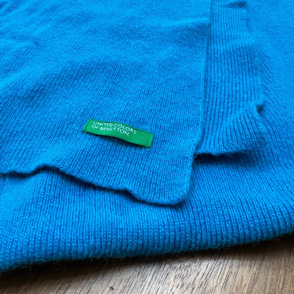 United Colors of Benetton Teal Scarf